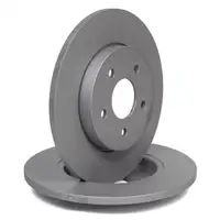 ZIMMERMANN Bremsscheiben + Bel&auml;ge f&uuml;r FORD Mondeo 3 MK3 ab 09.2004 vorne + hinten