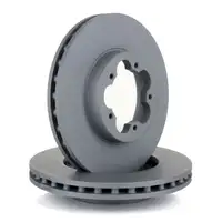ZIMMERMANN Bremsscheiben Satz f&uuml;r FORD Transit/Transit Tourneo 260/280/300 FWD vorne