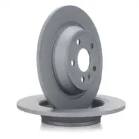 ZIMMERMANN Brake Discs + Pads for FORD Focus 2 MK2 2.5 RS and Kuga 1 MK1 (Rear)