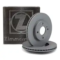 ZIMMERMANN Brake Disc Set for FORD FIESTA VI MK6 KA+ (UK, FK) - Front
