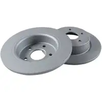 ZIMMERMANN Brake Discs + Brake Pads for FORD Grand C-Max/C-Max 2 MK2 (Rear)
