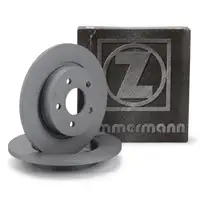 ZIMMERMANN Brake Disc Set for FORD Focus 3 1.0&ndash;2.0 ST 1.5/1.6/2.0 TDCi (Rear)