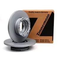 ZIMMERMANN Bremsscheiben Satz f&uuml;r FORD Tourneo Transit Custom hinten