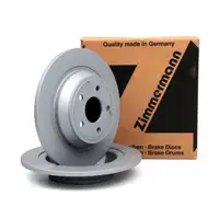 ZIMMERMANN Bremsscheiben Satz f&uuml;r FORD Mondeo 5 MK5 hinten 2016293