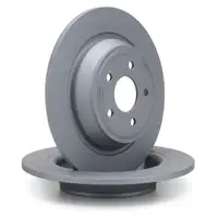 ZIMMERMANN Brake Discs + Brake Pads for FORD Kuga 2 MK2 DM2 (Rear)