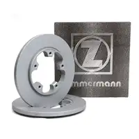 ZIMMERMANN Brake Disc Set for FORD TRANSIT 2.2 TDCi (model year 2013 and later) &ndash; rear