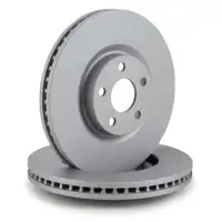 ZIMMERMANN Brake Disc Set for FORD Edge, Galaxy, CJ, S-Max, CK (17-inch front) 2019816