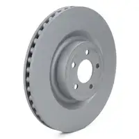 ZIMMERMANN Brake Discs + Brake Pads for FORD Mustang MK6 with Performance Brakes (Front)