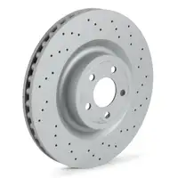 Zimmermann SPORT Brake Discs + Pads for FORD Mustang MK6 Performance Front Brakes