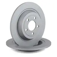 ZIMMERMANN Brake Discs + Brake Pads for FORD Mustang MK6 with Premium Rear Brakes