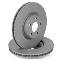 ZIMMERMANN Brake Discs + Brake Pads for FORD Focus 4 MK4 (2018&ndash;present), front