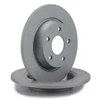ZIMMERMANN Brake Discs + Pads for FORD Focus 4 1.0/1.5 EcoBoost 1.5/2.0 EcoBlue (Rear)