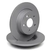 ZIMMERMANN Brake Disc Set for FORD Transit Connect V408 (Rear) 2279491