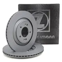ZIMMERMANN Bremsscheiben Satz f&uuml;r HYUNDAI i30 N i30N PD 19'' Kona N OS hinten 58411S0500