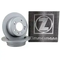 ZIMMERMANN Bremsscheiben f&uuml;r Hyundai i30 (FD) ix35 Kia Cee'D Sportage hinten
