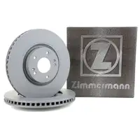 ZIMMERMANN Bremsscheiben Satz f&uuml;r Hyundai i40 (VF) 17/18 Zoll Kia Cadenza vorne