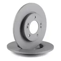 ZIMMERMANN Bremsscheiben Satz f&uuml;r HYUNDAI i30 PD KIA CeeD CD hinten 58411-G4300