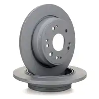 ZIMMERMANN Bremsscheiben Satz f&uuml;r Honda FR-V (BE) Stream (RN) hinten