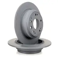 ZIMMERMANN Brake Discs + Pads for HONDA Accord 7 Tourer (model year 2004 and later) &ndash; rear