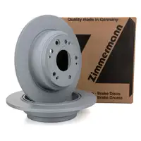 ZIMMERMANN Bremsscheiben f&uuml;r Honda Accord VII Tourer 2.0 2.4 2.2i-CTDi hinten