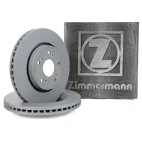ZIMMERMANN Bremsscheiben Satz f&uuml;r Honda CR-V III 2.0 2.4 IV 2.2 i-DTEC 4WD vorne