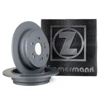 ZIMMERMANN Brake Discs for Honda CR-V III IV (RE) 2.0/2.4iAWD 2.2D 4WD (Rear)