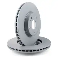 ZIMMERMANN Brake Discs for HONDA CIVIC VIII 2.0i-VTEC Type R CR-V II (Front)