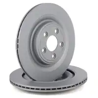 ZIMMERMANN Brake Discs + Pads + Sensor for JAGUAR S-Type 2, X200, XF 1, XJ, XK 2 (Rear)