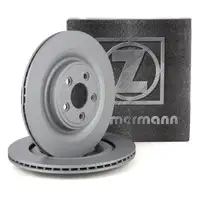 ZIMMERMANN Bremsscheiben Satz f&uuml;r JAGUAR S-Type 2 X200 XF 1 XJ XK 2 hinten