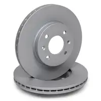 ZIMMERMANN Bremsscheiben Satz f&uuml;r HYUNDAI Accent 3 i20 1 KIA Rio 2 Stonic vorne