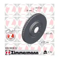 Zimmermann SPORT Brake Disc Set for KIA Sorento 4 (MQ) - Front