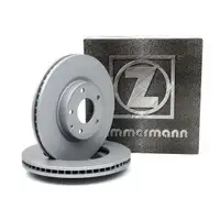 ZIMMERMANN Brake Discs for MAZDA 6 (GJ GH) CX-5 (KE GH) 2.0, 2.5, 2.2D (Front)