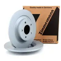 ZIMMERMANN Brake Discs for Mazda 5 (CR19 CW) 1.8&ndash;2.3, 1.6/2.0CD, 16-inch rear