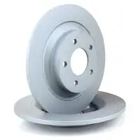 ZIMMERMANN Brake Discs for Mazda 5 (CR19 CW) 1.8&ndash;2.3, 1.6/2.0CD, 16-inch rear