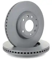 ZIMMERMANN Brake Disc Set for Mazda CX-7 (ER) 2.3DISI 2.2MZR-CD/AWD (Front)