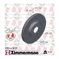 ZIMMERMANN Brake Disc Set for MAZDA MX-30 DR e-SKYACTIV 145 hp (Front) DN4J-33-251