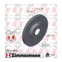 Zimmermann SPORT Brake Disc Set for MAZDA MX-30 DR e-SKYACTIV 145 hp (front)