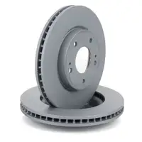 ZIMMERMANN Brake Disc Set for Mitsubishi Lancer Space Runner (Front)