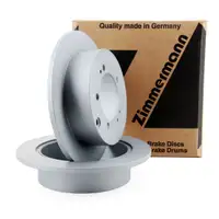ZIMMERMANN Bremsscheiben Satz f&uuml;r Mitsubishi Eclipse II Lancer Outlander hinten