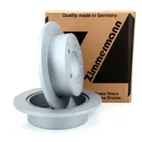 ZIMMERMANN Bremsscheiben Satz f&uuml;r MITSUBISHI Lancer 8 1.5-2.0 1.8/2.0 DI-D hinten