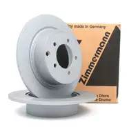ZIMMERMANN Brake Discs for CITROEN C4 Aircross and PEUGEOT 4008 up to Part No. 13114 (rear)