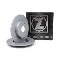 ZIMMERMANN Bremsscheiben Satz f&uuml;r SMART ForTwo Cabrio + Coupe 451 vorne