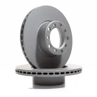 ZIMMERMANN Brake Disc Set for MERCEDES SL R107, 350SL C107, and 350SLC (up to July 1973) &ndash; Front