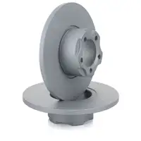 ZIMMERMANN Brake Disc Set for MERCEDES Coupe (Tailfin) W110, W111, W112 (Front)