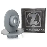 ZIMMERMANN Brake Disc Set for MERCEDES Coupe (Tailfin) W110, W111, W112 (Front)