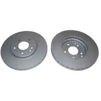 ZIMMERMANN Brake Disc Set for MERCEDES W203, C208, C209, W210, R170, R171 (Front)