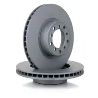 ZIMMERMANN Bremsscheiben Satz f&uuml;r MERCEDES S-Klasse W126 C126 vorne