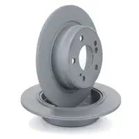 ZIMMERMANN Bremsscheiben + Bel&auml;ge + Wako f&uuml;r MERCEDES 190 W201 EVO 2 R129 mi ASR hinten