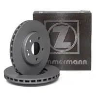 ZIMMERMANN Bremsscheiben Satz f&uuml;r MERCEDES W169 W245 200/TURBO 180/200CDI vorne