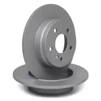 ZIMMERMANN Bremsscheiben + Bel&auml;ge + Wako f&uuml;r MERCEDES C-Klasse W204 S204 C204 hinten